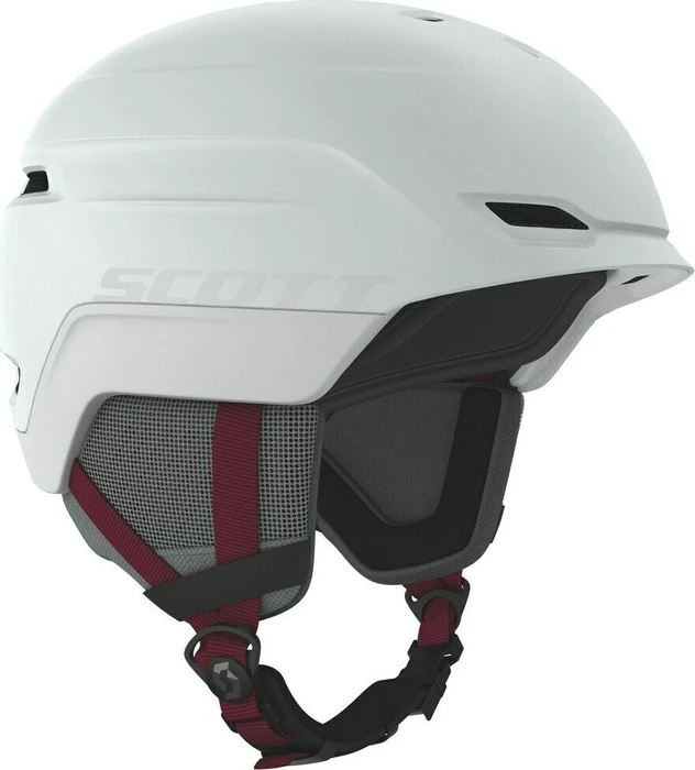Scott Chase 2 Plus Helm mist grey/merlot rot