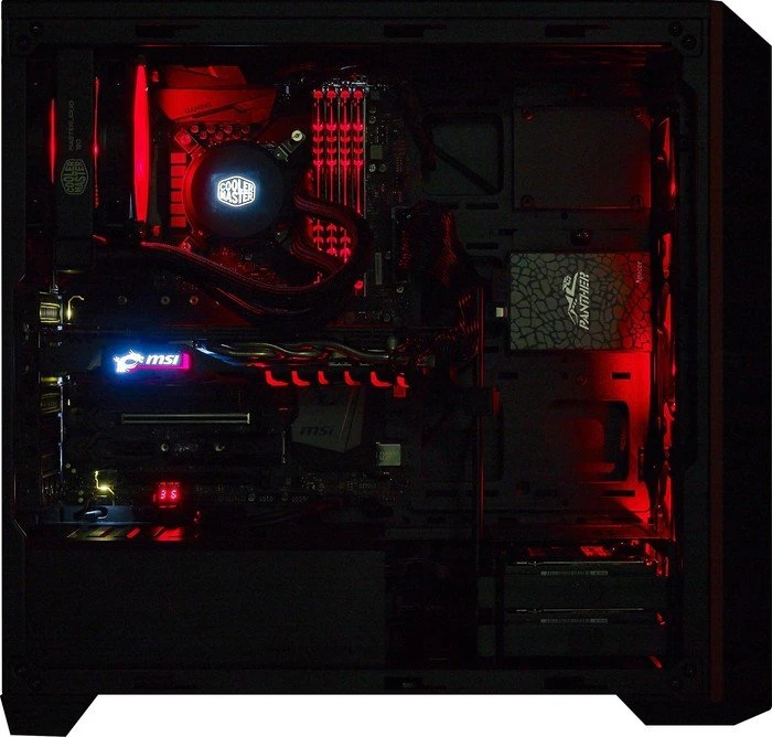 Cooler Master MasterBox 5 MSI Edition, Acrylfenster