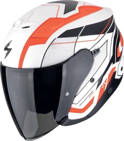 Scorpion EXO-Z1 Vue matt weiß/rot/schwarz
