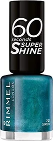 Rimmel 60 Seconds Super Shine Nagellack 721 Siren, 8ml