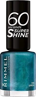 Rimmel 60 Seconds Super Shine Nagellack 721 Siren, 8ml