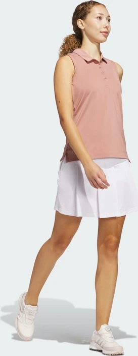 adidas Women's Ultimate365 Solid Poloshirt ärmellos warm clay (Damen)