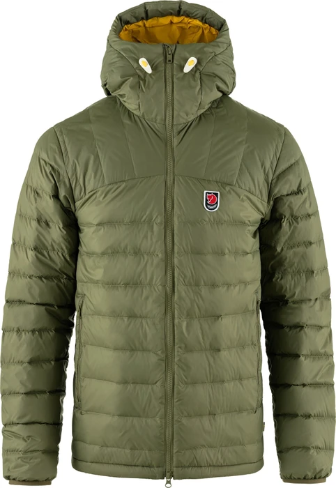 Fjällräven Expedition Pack Down Hoodie Funktionsjacke green/mustard yellow (Herren)