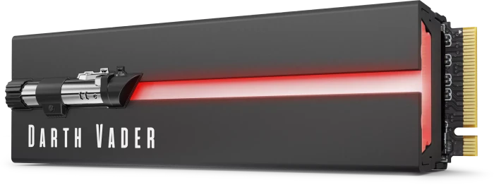 Seagate FireCuda 530 Heatsink SSD +Rescue - Lightsaber Collection Special Edition 2TB, M.2 2280 / M-Key / PCIe 4.0 x4, Kühlkörper