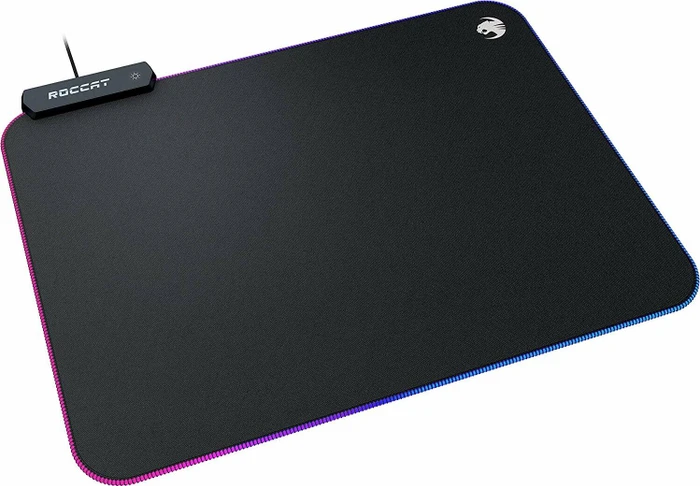 Roccat Sense Aimo Gaming Mousepad, RGB beleuchtet, schwarz