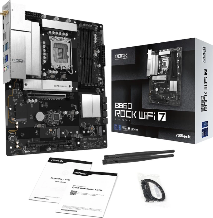 ASRock B860 Rock WiFi 7 (Intel 1851)
