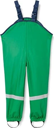 Playshoes Fleece Träger Matschhose lang grün (Junior)