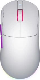 Hator Quasar 3 Ultra 8K Wireless Gaming Mouse weiß, USB/Bluetooth (HTM771)