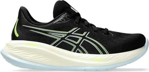 Asics Gel-Cumulus 26 black/safety yellow (Damen)