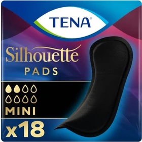 Tena Silhouette Noir Mini Hygieneeinlage, 18 Stück