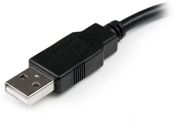 StarTech USB 2.0 Verlängerungskabel, USB-A [Stecker] auf USB-A [Buchse], 0.15m