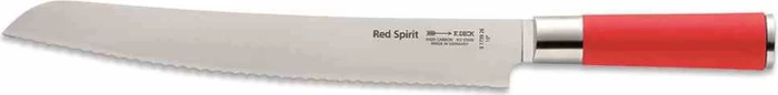 F.Dick Brotmesser 26cm red Spirit