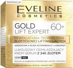 Eveline Cosmetics Gold Lift Expert 60+ Creme-Serum, 50ml