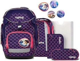 Ergobag Pack PerlentauchBär 2025 Schulrucksack-Set, 6-tlg.