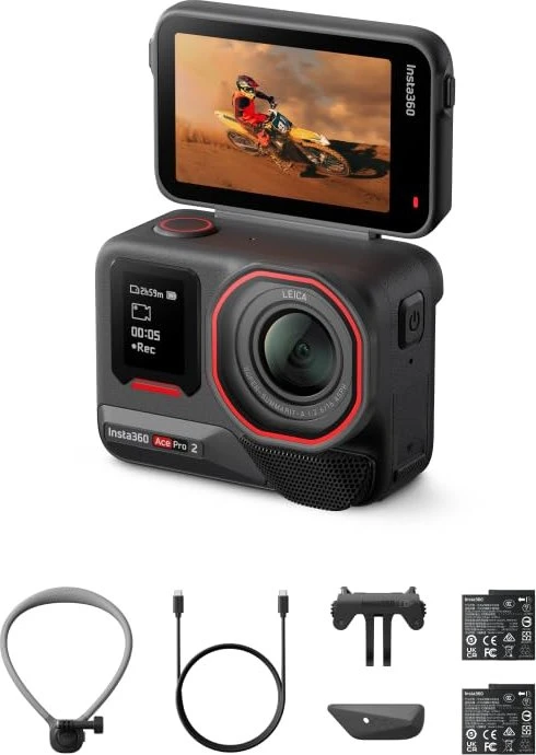 Insta360 Ace Pro 2 Standard Bundle nachtschwarz