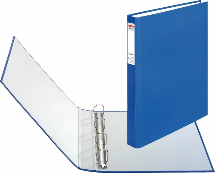Herlitz maX.file protect Ringbuch 4-Ring, 25mm, A4, blau