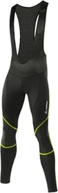 Löffler Bike Bib Tights WS Elastic Fahrradhose lang black/lemon (Herren)