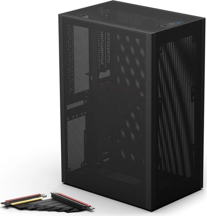 SSUPD Meshlicious, schwarz, PCIe 4.0 Edition, Mini-ITX