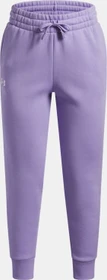 Under Armour Rival Fleece Trainingshose lang transparent/weiß (Junior)