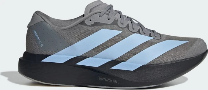 adidas Adizero Evo SL grey three/glow blue/core black (Herren)