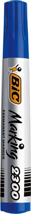 BIC Marking 2300 ECOlutions Permanentmarker Keilspitze 3.7-5.5mm blau