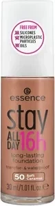 Essence Stay All Day 16h Long-lasting Foundation 50 soft caramel, 30ml