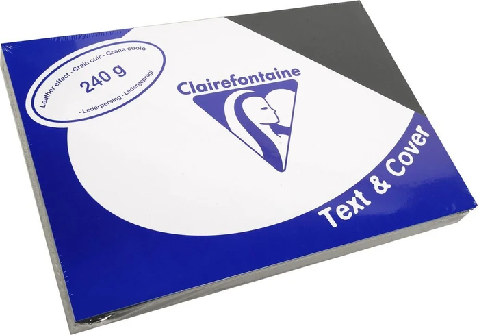 Clairefontaine Text & Cover A4, ledergebrägt, 240g/m²
