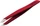 Canal Haarpinzette schräg 95mm rot (2011-02)