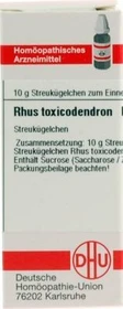 DHU Rhus toxicodendron Globuli D30, 10g