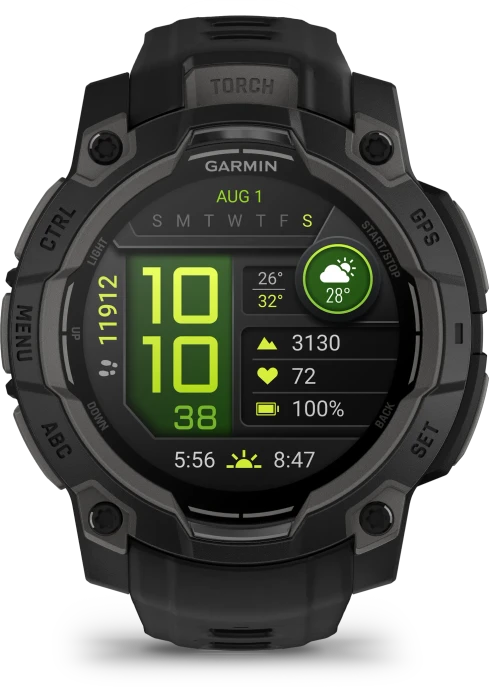 Garmin Instinct 3 45mm AMOLED schwarz