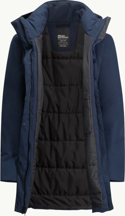 Jack Wolfskin Salier Funktionsmantel night blue (Damen)