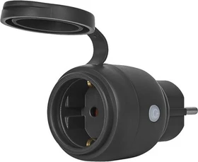Osram SMART+ Compact Plug Outdoor Matter, Funksteckdose, schwarz (4099854419249)