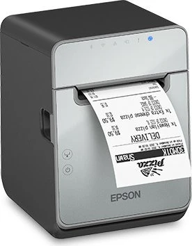 Epson TM-L100 Etikettendrucker trägerlos, Gb LAN, Thermodirekt