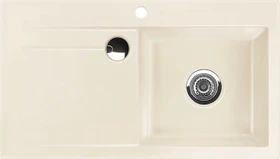 systemceram Stema 90 F Einbau Becken rechts magnolie