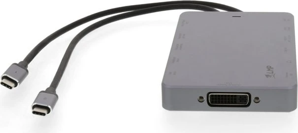 LMP USB-C Display Dock 2, 2x USB-C 3.0 [Stecker]