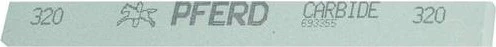 Pferd vierkant Schleifstein 25x13x150mm K320, 6 Stück