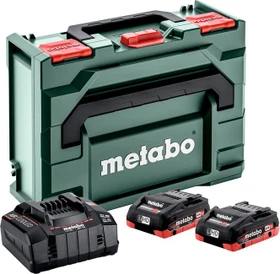Metabo Starterset 18V, 4.0Ah, Li-Ionen/LiHD, 2 Akkus [8.0Ah] [144Wh]