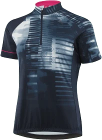 Löffler Spela Mid Half-Zip Trikot kurzarm dark blue (Damen)