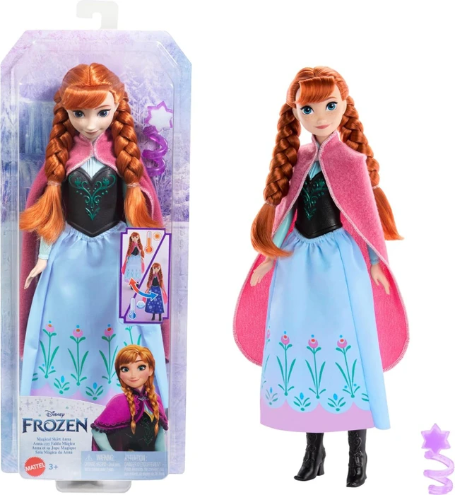 Mattel Disney - Die Eiskönigin - Anna magischer Rock mit Farbwechseleffekt