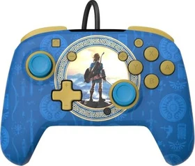 PDP Rematch Wired Controller hyrule blue (Switch)
