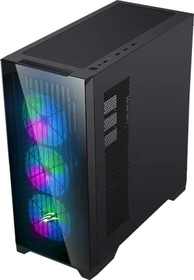 Evolveo Ptero Q2G Black, inkl. austauschbares Frontpanel, inkl. 4x Lüfter, Glasfenster (PTEROQ2+)