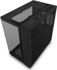NZXT H9 Elite Black, schwarz, Glasfenster