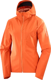 Salomon Bonatti Trail Funktionsjacke burnt ochre (Damen)