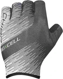 Chiba BioXCell Tan Through Fahrradhandschuhe weiß/schwarz