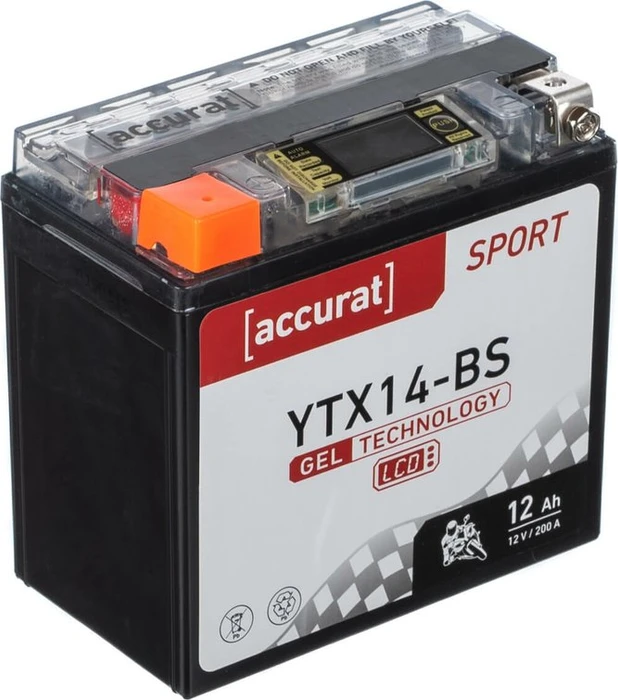 Accurat Sport GEL LCD YTX14-BS