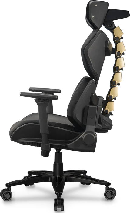 Cougar Terminator Elite Gold CGR-TRE-GLB Gamingstuhl, schwarz/gold