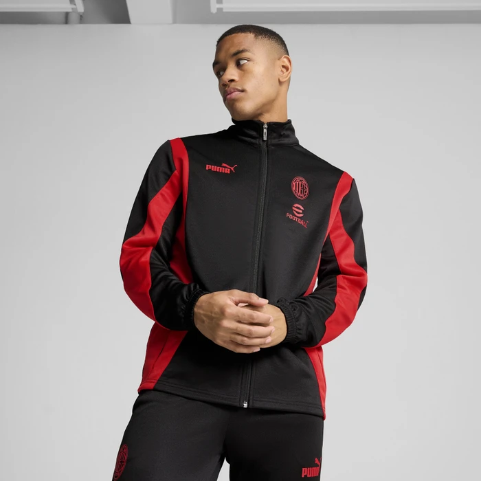 Puma AC Milan NRGY+ Trainingsjacke puma black/for all time red (Herren)