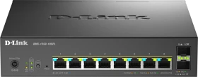 D-Link DMS-1250 Rackmount 2.5G Smart Switch, 8x RJ-45, 2x SFP+, 120W PoE++ (DMS-1250-10SPL)