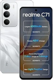 Realme C71 128GB white swan
