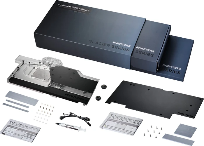 Phanteks Glacier G30 AORUS schwarz, mit Backplate